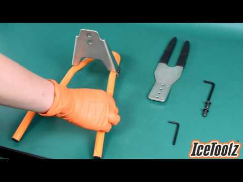 Icetoolz display standaard achteras tot 29“
