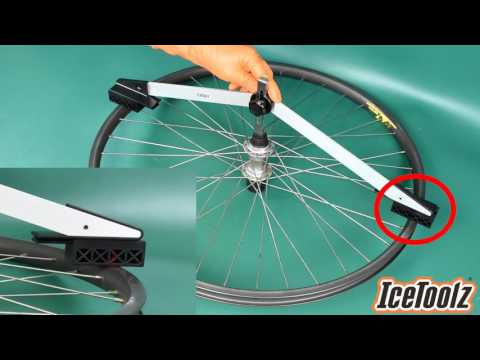 ギャラリービューアに画像をロードする, Velg- en naafuitlijner IceToolz Xpert E312
