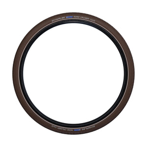 Schwalbe buitenband 28x1.60 (42-622) road cruiser k-guard bruin hs377