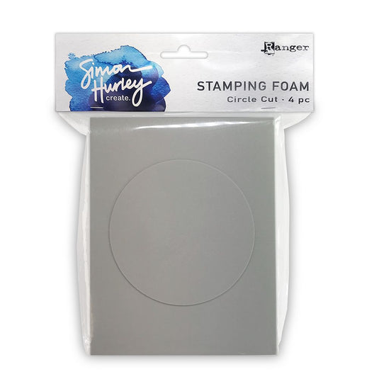 Ranger ink ranger • simon hurley create. stamping foam shapes circle cut 4pieces