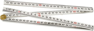 Hultafors duimstok g 59 1m | wit | 4-delig - hu201004