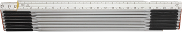 Hultafors duimstok p600 3m | wit - hu106729