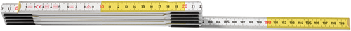 Cargue la imagen en el visor de la galería, Hultafors duimstok t59 2m wit geel | 10-delig - hu105254
