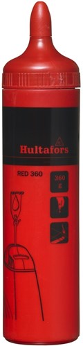 Hultafors slaglijnkrijt rood - 360 gram - hu652433 - hu652433