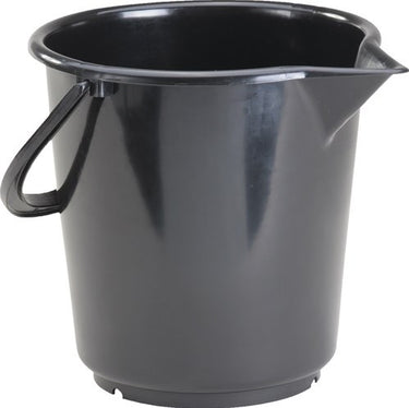 Hünersdorff hunersdorff emmer | 17,0 l hogedruk-polyethyleen zwart | kunststofbeugel | d. 330 mm | hoogte 315 mm | 1 stuk - 942200 942200