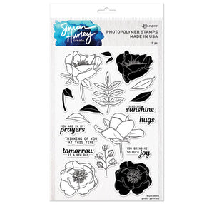 Ranger ink ranger • simon hurley create photopolymer stamps pretty peonies