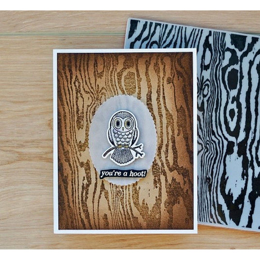 Ranger ink ranger • simon hurley create. background stamp bold woodgrain