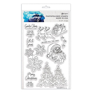 Ranger ink ranger • simon hurley create. photopolymer stamps ho ho ho