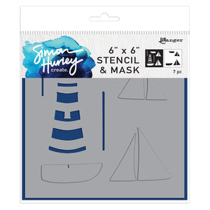 Ranger ink ranger • simon hurley create. layering stencils mask smooth sailing