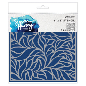 Ranger ink ranger • simon hurley create. stencils lush leaves