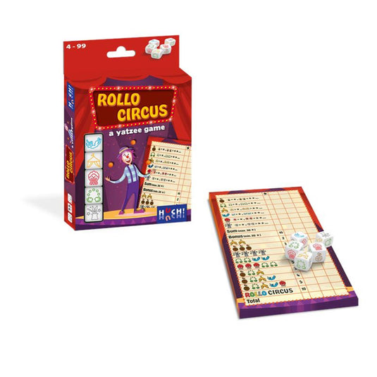 Rollo: a yatzee game - circus - dobbelspel (nl fr)