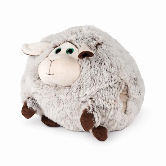 Noxxiez cozy handwarmer knuffel schaap 35cm grijs