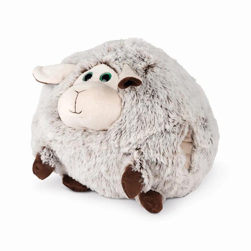 Chargez l'image dans la visionneuse de la galerie, Noxxiez cozy handwarmer knuffel schaap 35cm grijs
