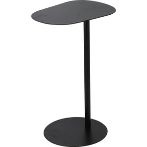 Home styling bijzettafel organisch zwart 35x53cm