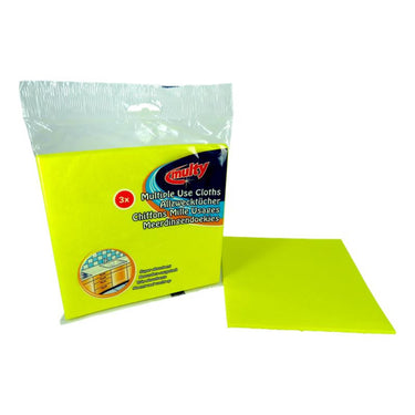 Multy meerdingendoekjes viscose pak a 3 stuks 38x40cm