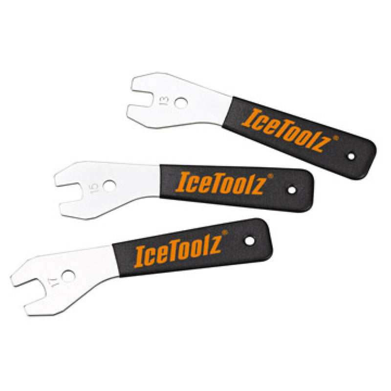Load image into Gallery viewer, IceToolz conussleutel set 3-delig 13 15 17mm 24047X3
