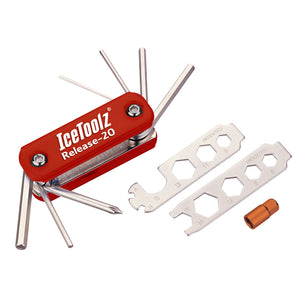 Icetoolz 24093b1p gereedschapset 20-delig in houder