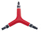 Icetoolz inbussleutel schroevendraaiers, y-sleutel, 74b1