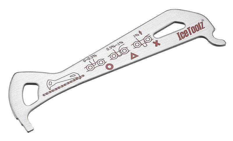 Cargue la imagen en el visor de la galería, Kettingslijtagemeter IceToolz 62C4 Roestvrij staal
