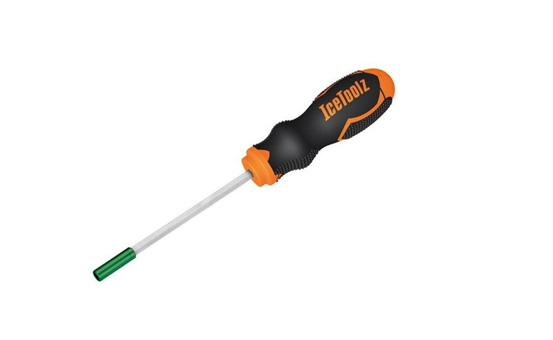 Load image into Gallery viewer, IceToolz Spaaknippelsleutel 12B3 voor 3,2 mm (vierkante) nippels
