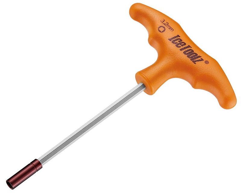 Afbeelding laden in galerijviewer, Icetoolz nippelsleutel 5.5mm 6-kant, met handvat, 12c7
