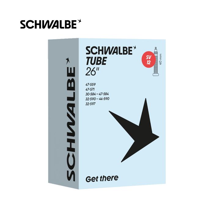 Chargez l'image dans la visionneuse de la galerie, Schwalbe benelux b.v. schwalbe binnenband sv12 26 30 47-559 597 fv 40mm
