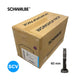 Schwalbe binnenband 23 30-622 630 scv15 click ventiel 60mm werkplaatsverpakking 50 stuks
