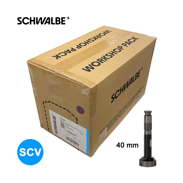 Afbeelding laden in galerijviewer, Schwalbe binnenband 28 47-622 635 scv17 click ventiel 40mm werkplaatsverpakking 50 stuks

