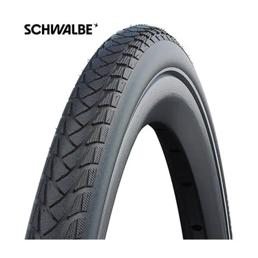 Schwalbe 26x1.00 (25-590) marathon plus rolstoel zwart draad 11284440.01