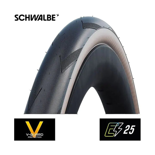 Buitenband Schwalbe 28-1.25 (32-622) Pro One Evo zwart-tr.skin vouw