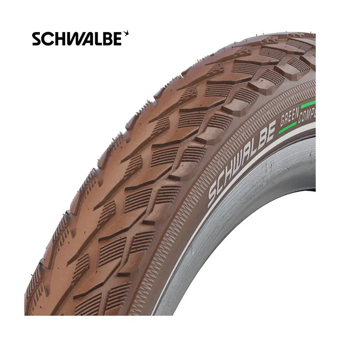 Afbeelding laden in galerijviewer, Schwalbe buitenband 28x1 5 8x1 3 8 (37-622) delta cruiser bruin reflex
