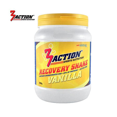 3action recovery shake vanille 500 gram 1201000040