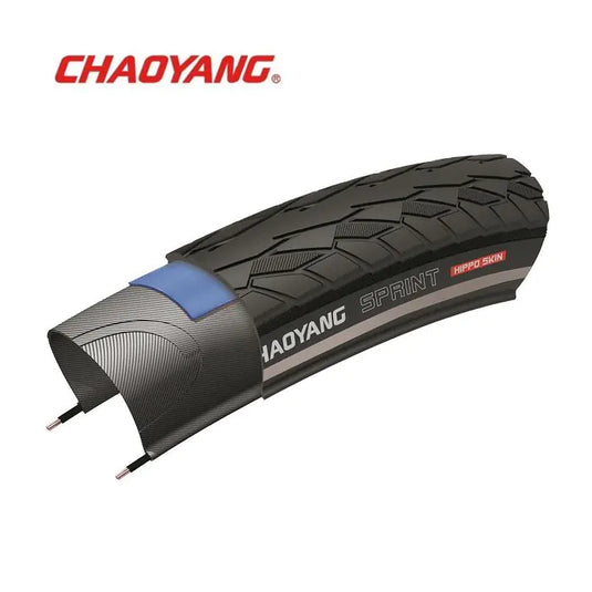 Chaoyang 28x1.50 (40-622) sprint zwart reflex draad met 1.5 mm kevlar-floc anti-lek eba0205005w