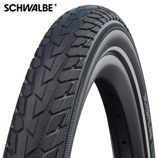 Buitenband Schwalbe Road Cruiser Plus PunctureGuard 28 x 1.60 42-622mm - zwart met reflectie