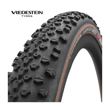 Vredestein buitenband aventura grezzo 40-622 - core 28 700x38c tlr vouw zwart transp