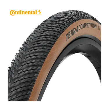 Continental 28x1.75 (45-622) terra competition trail grip tr zwart-bruin vouw 0150761