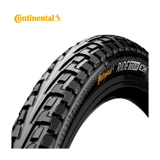 Continental buitenband ride tour 47-305 (16x1.75) zwart reflectie