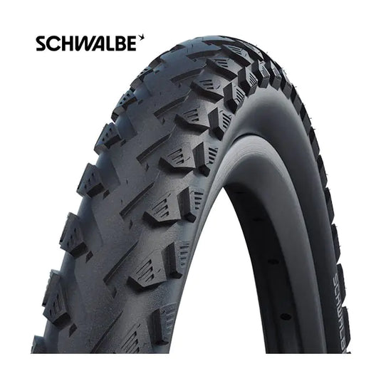 Schwalbe land cruiser - wired - sbc - k-guard - 26x1.75 - black