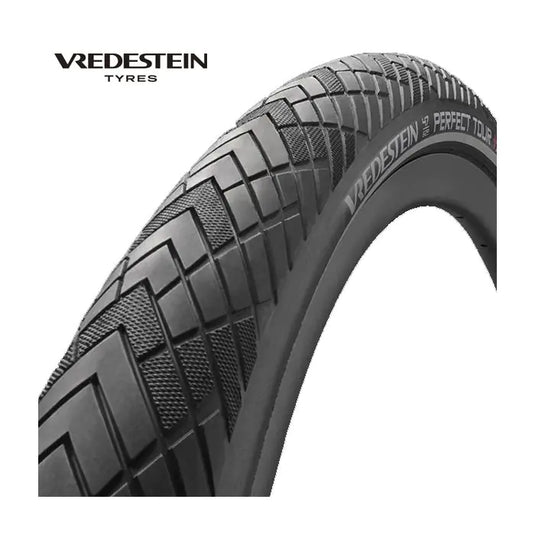 Vredestein buitenband perfect tour + 47-622 zwart refl