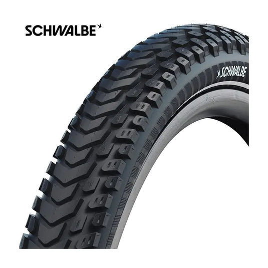 Schwalbe marathon mondial pro 26x2.00 (50-559) folding evolution line addix black+reflex