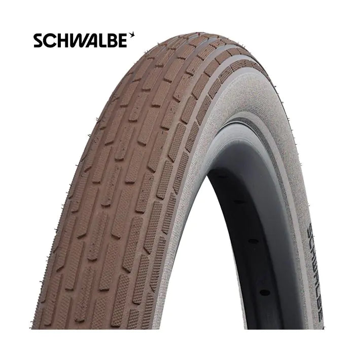 Afbeelding laden in galerijviewer, Schwalbe Buitenband Schwalbe Frank K-Guard 28 x 2.00 50-622 mm bruin creme met reflectie
