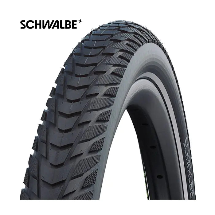 Afbeelding laden in galerijviewer, Buitenband Schwalbe Marathon E-Plus Performance Line 28 x 2.00 50-622 mm - zwart met reflectie
