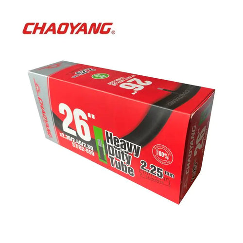 Chaoyang 26x2.30 2.50 (55 62-559) heavy duty binnenband 2.25mm av 40mm voor cargobikes y080702+2
