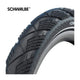 Schwalbe draadband marathon efficiency 55-622 +r zwart