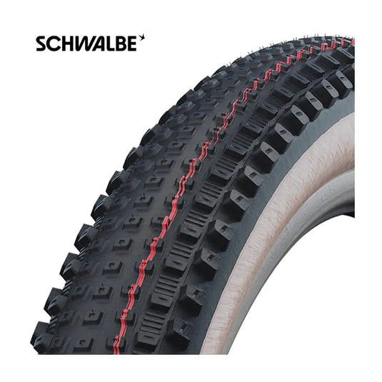 Schwalbe rick xc pro evo speed tlr buitenband - transparent sidewall 2.25