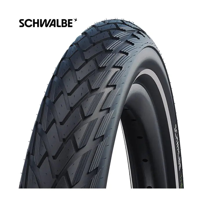 Afbeelding laden in galerijviewer, Schwalbe buitenband Marathon Perf G-Guard 27.5 x 2.35 zw refl

