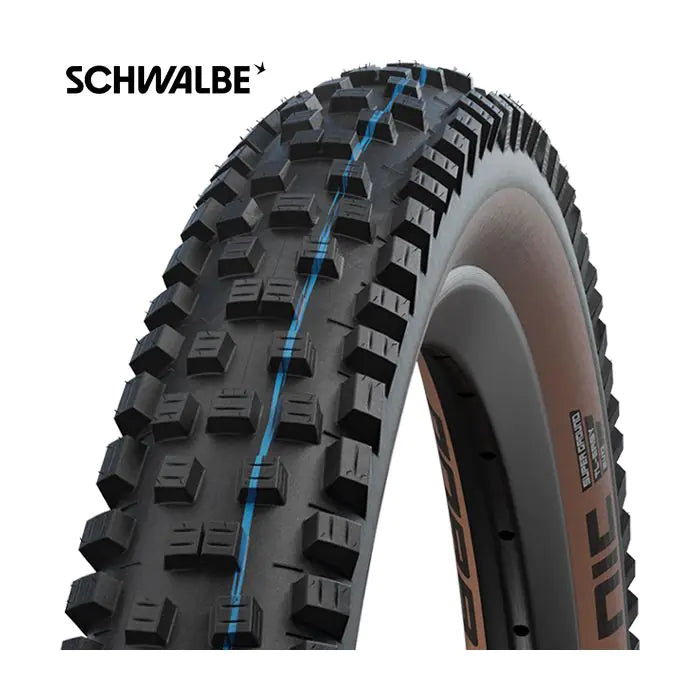 Load image into Gallery viewer, Vouwband Schwalbe Nobby Nic Super Ground 26 x 2.40 62-559 mm - classic sidewall

