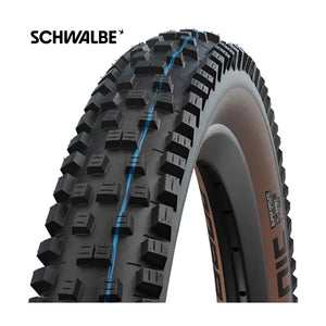 Vouwband Schwalbe Nobby Nic Super Ground 27.5 x 2.40 62-584 mm - bronze sidewall