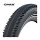 Schwalbe draadband motion hurricane 62-622 +r zwart