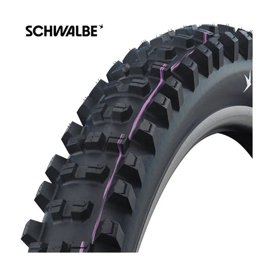 Schwalbe shredda rear - tlr - addix ultra soft - gravity pro - radial - 29x2.50 - black